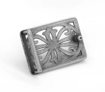 "ILC" Belt Buckle - Celtic Rectangle - AB - 170041-02